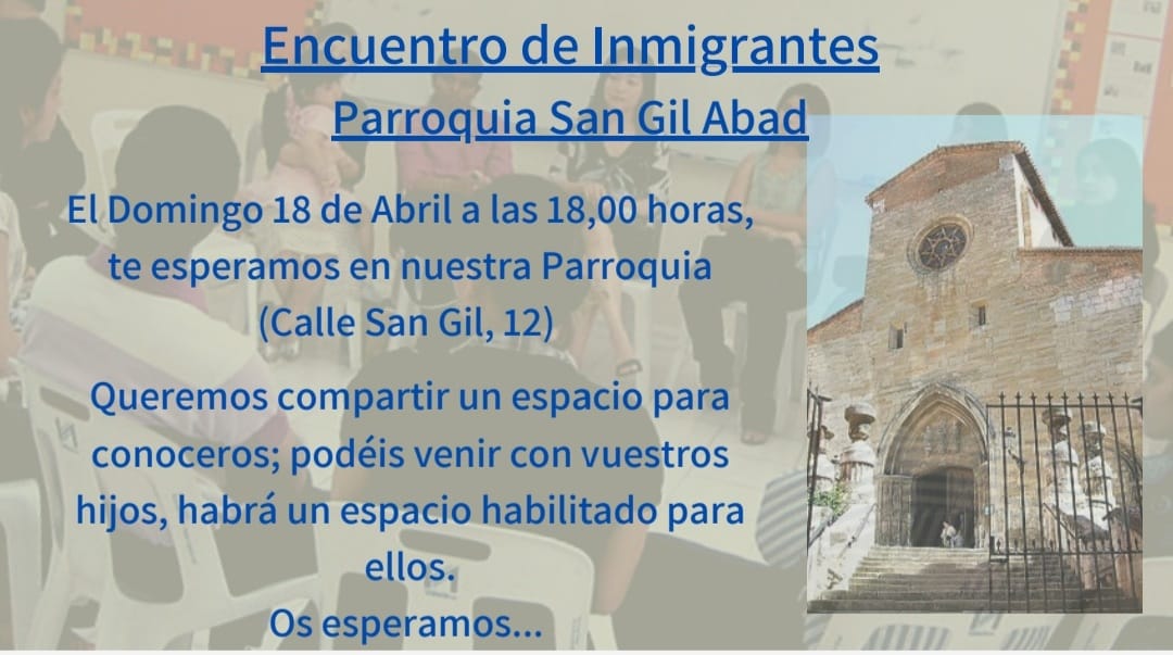 Encuentro de inmigrantes